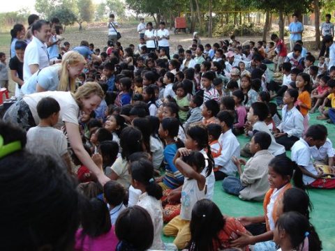 Working With Children in Cambodia
